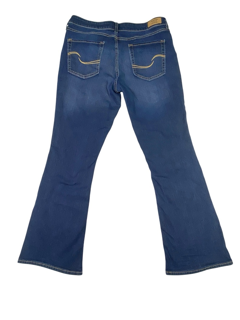 Levi's Signature Modern Bootcut Jeans Women's 16S Blue Mid Rise Stretch Denim - Picture 5 of 13